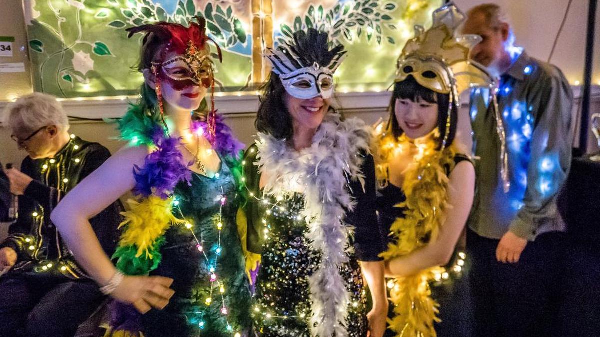 Even the smiles were illuminating at last year’s Illuminated Ball.