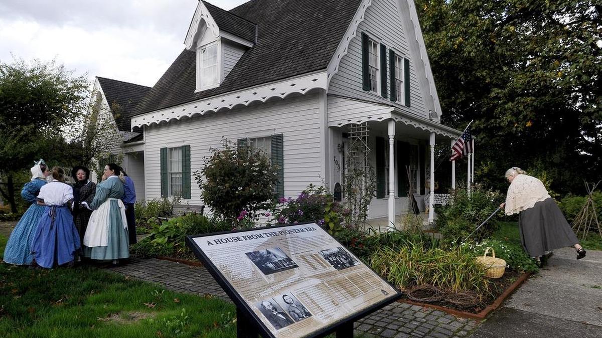Karen Haas will portray Thea Foss in a living history reenactment Sunday at the Crosby House.