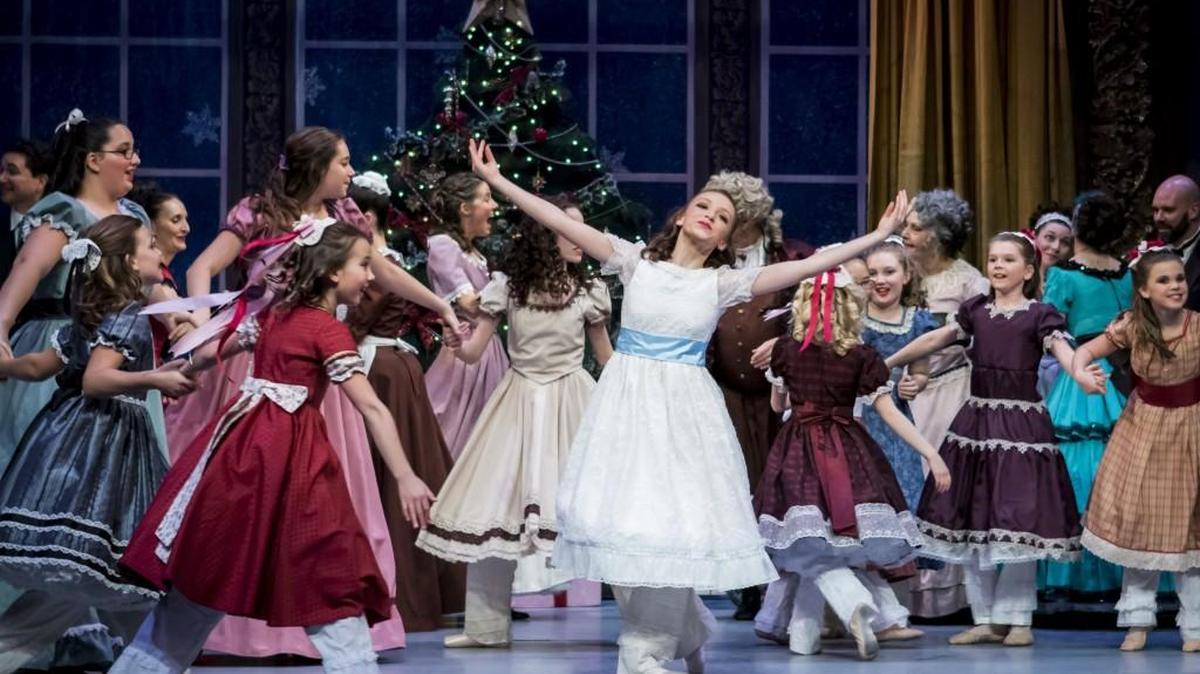 Clara dances during the party scene during last year’s production of Studio West Dance Theatre’s “The Nutcracker.