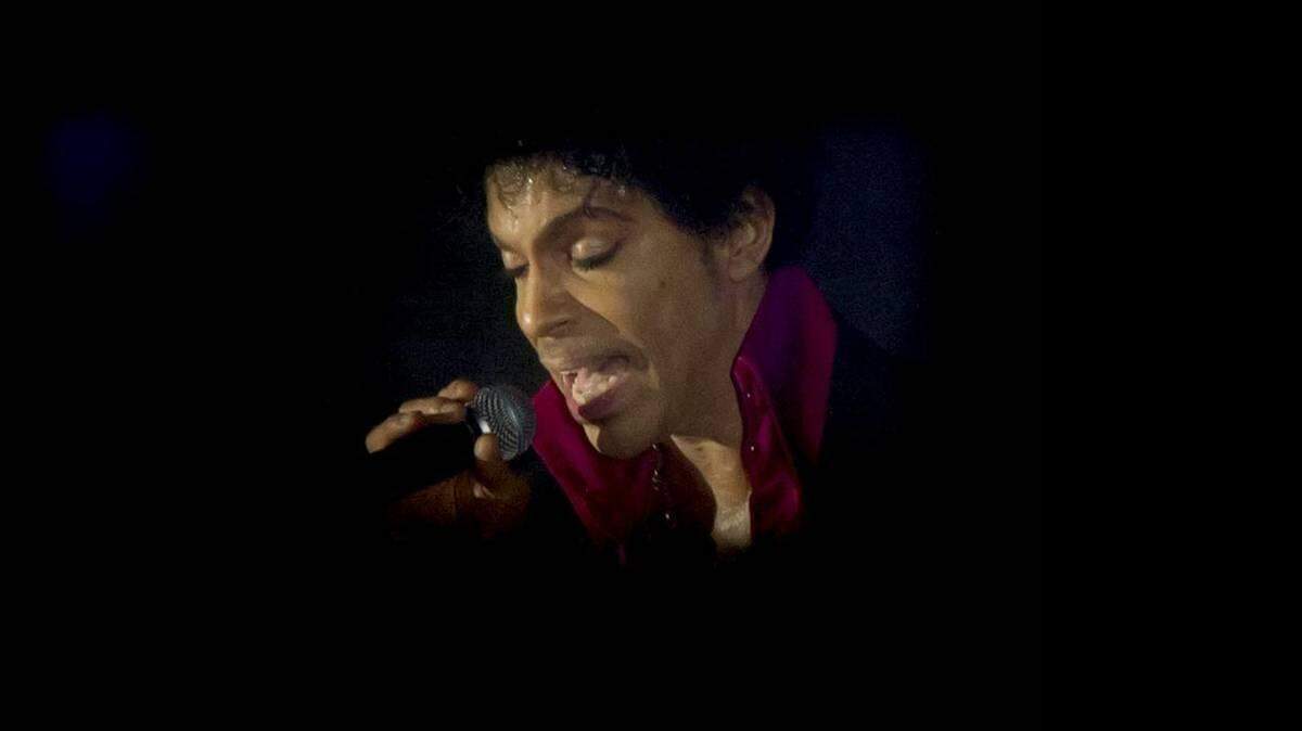 Prince performs at the SXSW Music Festival in Austin, Texas, in 2013. 