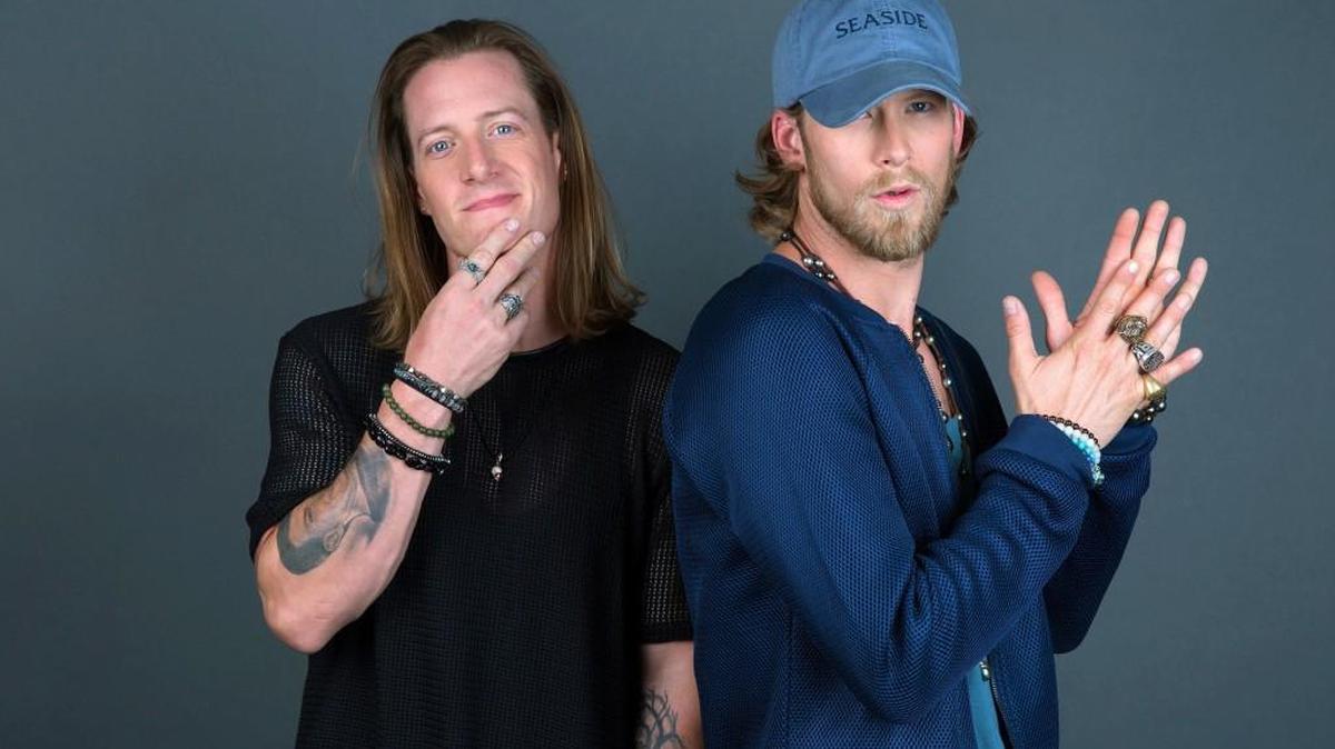 Tyler Hubbard, left, and Brian Kelley make up Florida Georgia Line, which will perform Oct. 6 at the White River Amphitheatre.