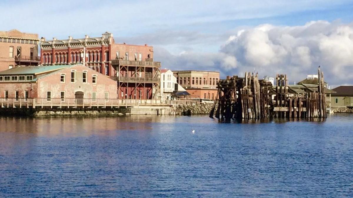 Historic architecture dominates the Port Townsend skyline.