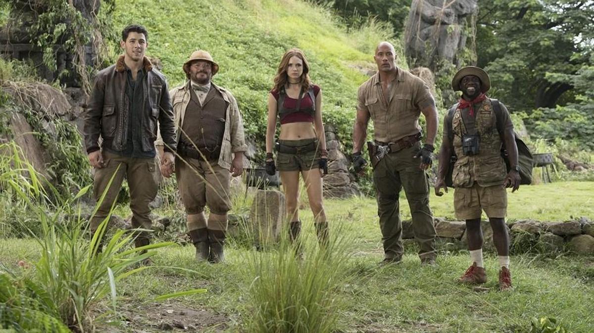 “Jumanji: Welcome to the Jungle” will be screened at dusk Saturday night at Huntamer Park as part of Lacey in Tune.