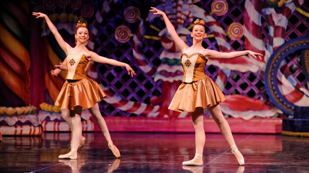 Dancers from Ballet Northwest's 2016 "The Nutcracker." This year’s production has four performances this weekend.