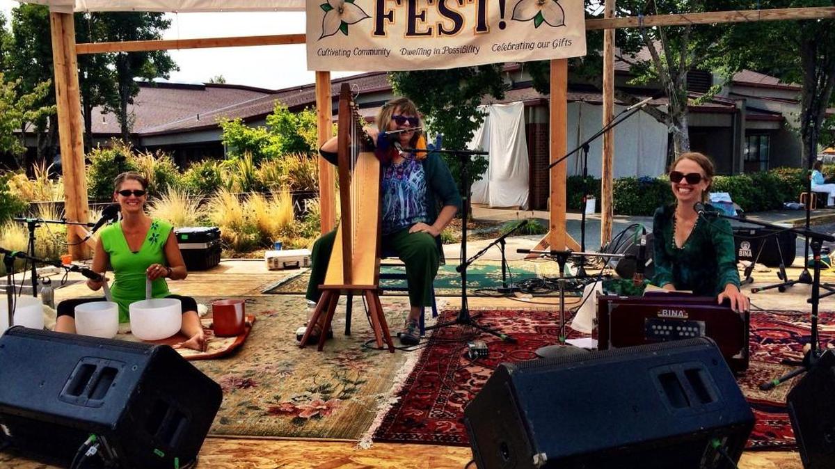 The Holy Oly Girls play at last year’s Love Our Local fest in August in Olympia.
