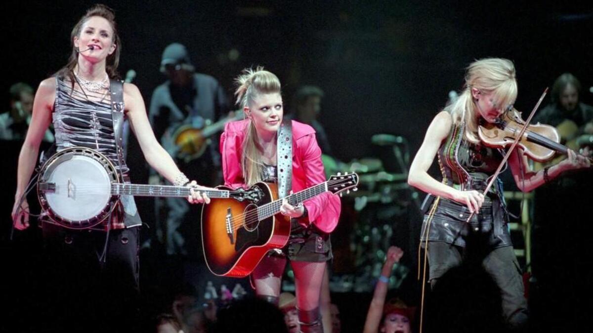 The Dixie Chicks, from left, Emily Strayer, Natalie Maines and Martie Maguire, will perform Friday (July 8) at the White River Amphitheatre in Auburn.