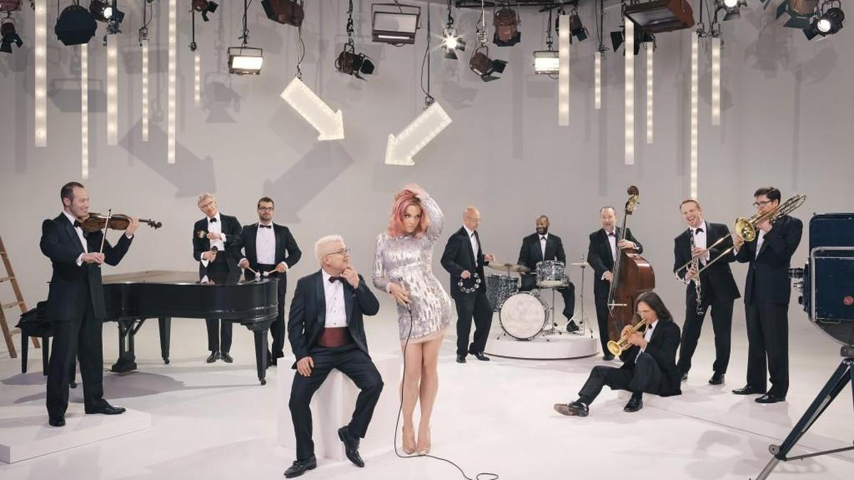 Portland orchestra Pink Martini will perform Wednesday in Olympia and next Friday in Tacoma.