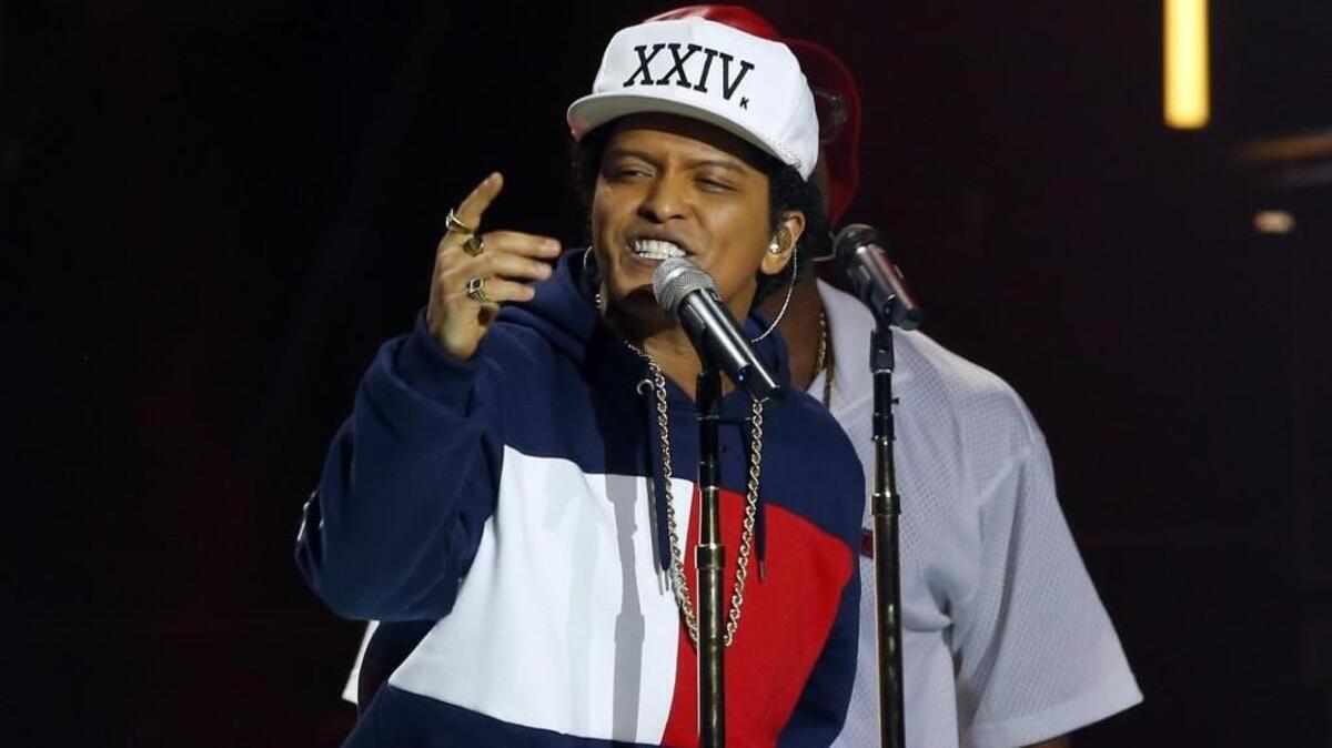 Bruno Mars will bring his “24K Magic Worldwide Tour” to the Tacoma Dome on July 24.