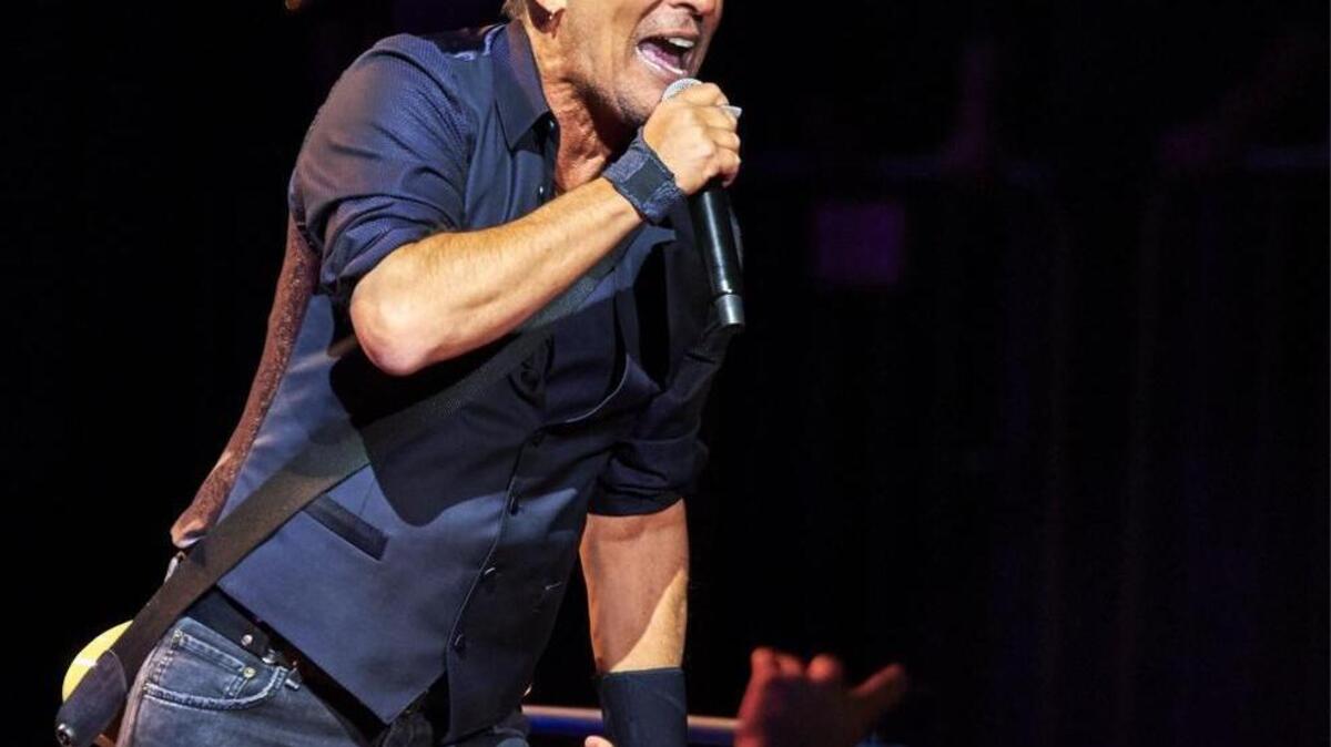 Bruce Springsteen performs with the E Street Band at Madison Square Garden Jan. 27 in New York. The band is bringing it’s tour to Seattle’s KeyArena March 24.