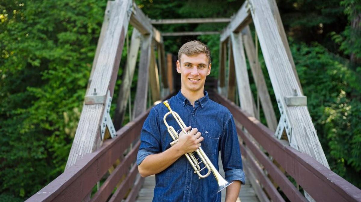 Ben Hodson, a senior at Olympia High School, will be the guest soloist during Sunday’s performance, titled “Summer Approaches,” at The Washington Center for the Performing Arts in Olympia.
