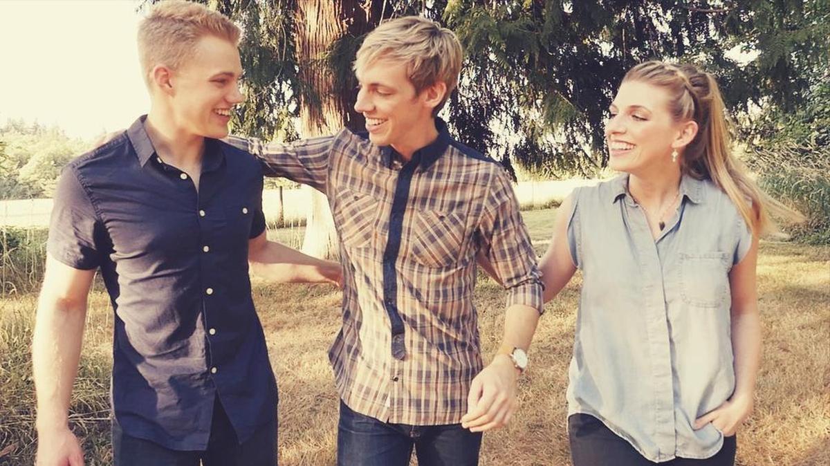 
Siblings Dalten, Derik and Riana Nelson, from left, will kick off Friday’s Capital Mall performance series. 
