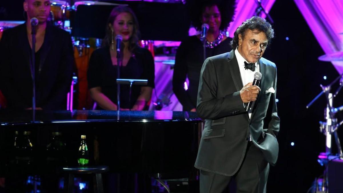 
Johnny Mathis performs at the 2015 Clive Davis Pre-Grammy Gala show at the Beverly Hilton Hotel on Feb. 7, in Beverly Hills, Calif.

