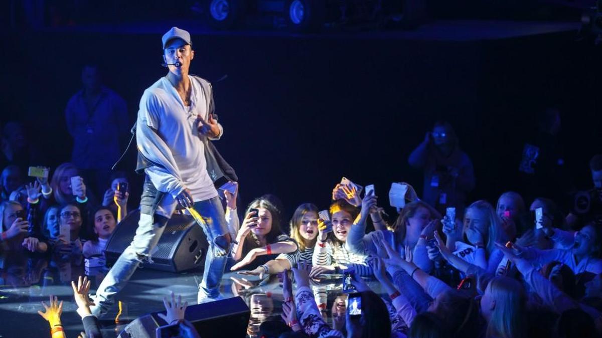 Justin Bieber performs a concert in Oslo, Norway, Oct. 29. Bieber announced Wednesday his “Purpose World Tour,” which will start March 9 in Seattle.