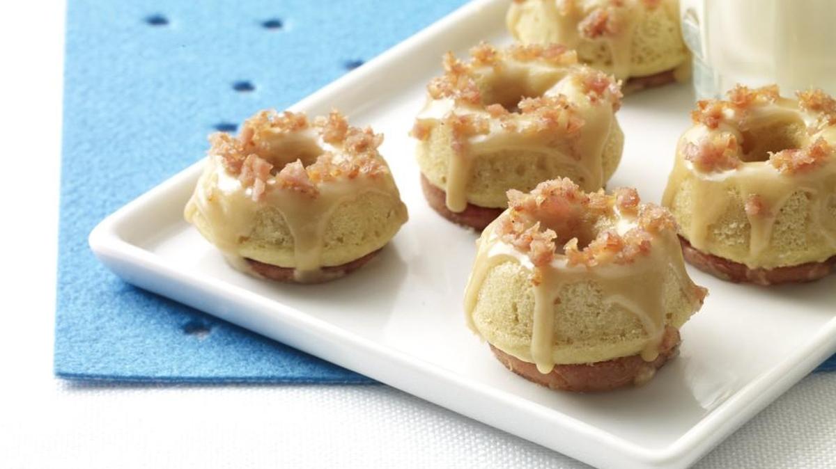 
In 2011, Jason Munson won the Washington State Fair’s grand prize for his Maple Spam Doughnuts. He advanced to the 2012 Great American Spam Cooking Contest and won the national title for the recipe that debuted in Puyallup.
