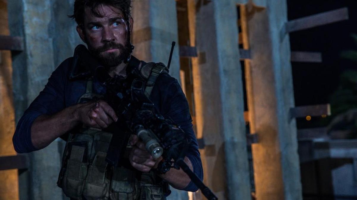 John Krasinski plays Jack Silva in “13 Hours: The Secret Soldiers of Benghazi.”