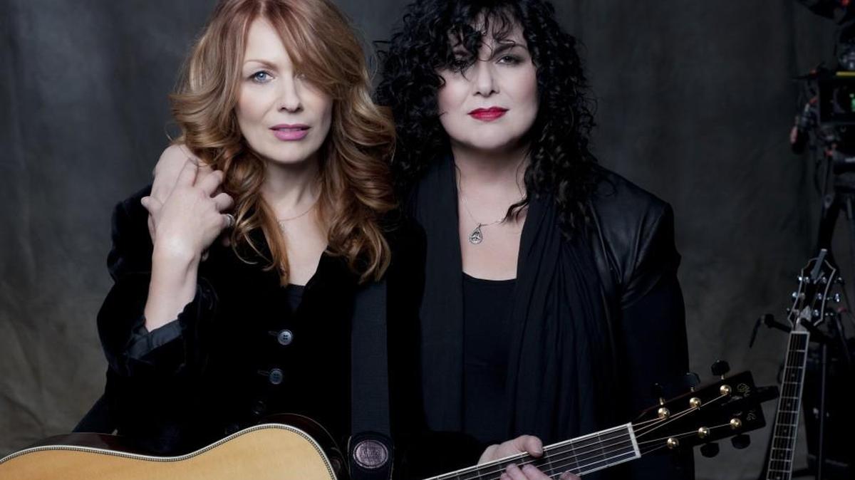 Heart’s Ann and Nancy Wilson.