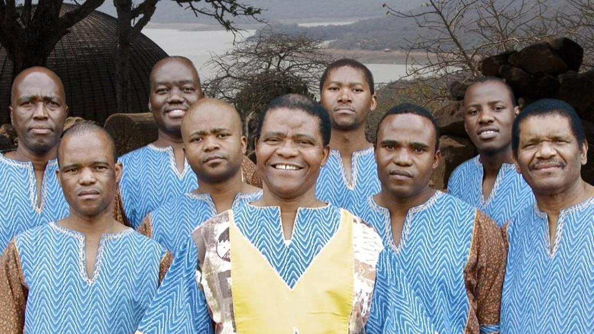South Africa’s Ladysmith Black Mambazo will perform Wednesday in Olympia.