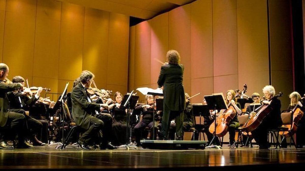The Olympia Chamber Orchestra in concert.