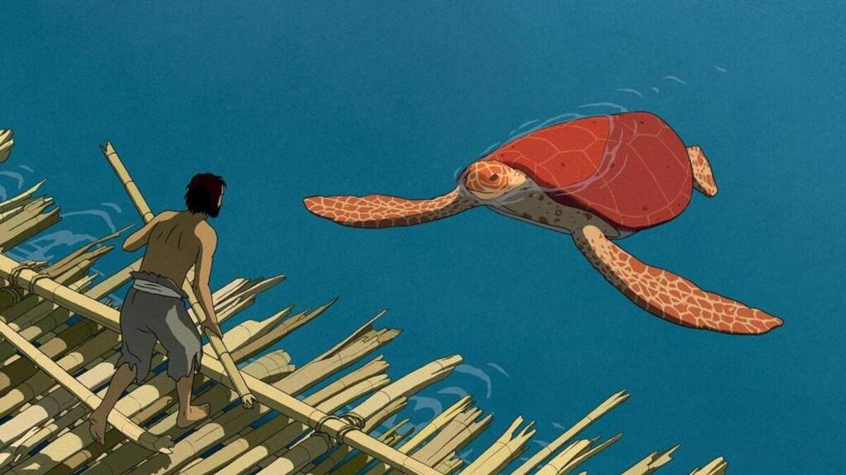 A scene from the animated film “The Red Turtle.” The film was nominated for an Oscar for best animated feature.