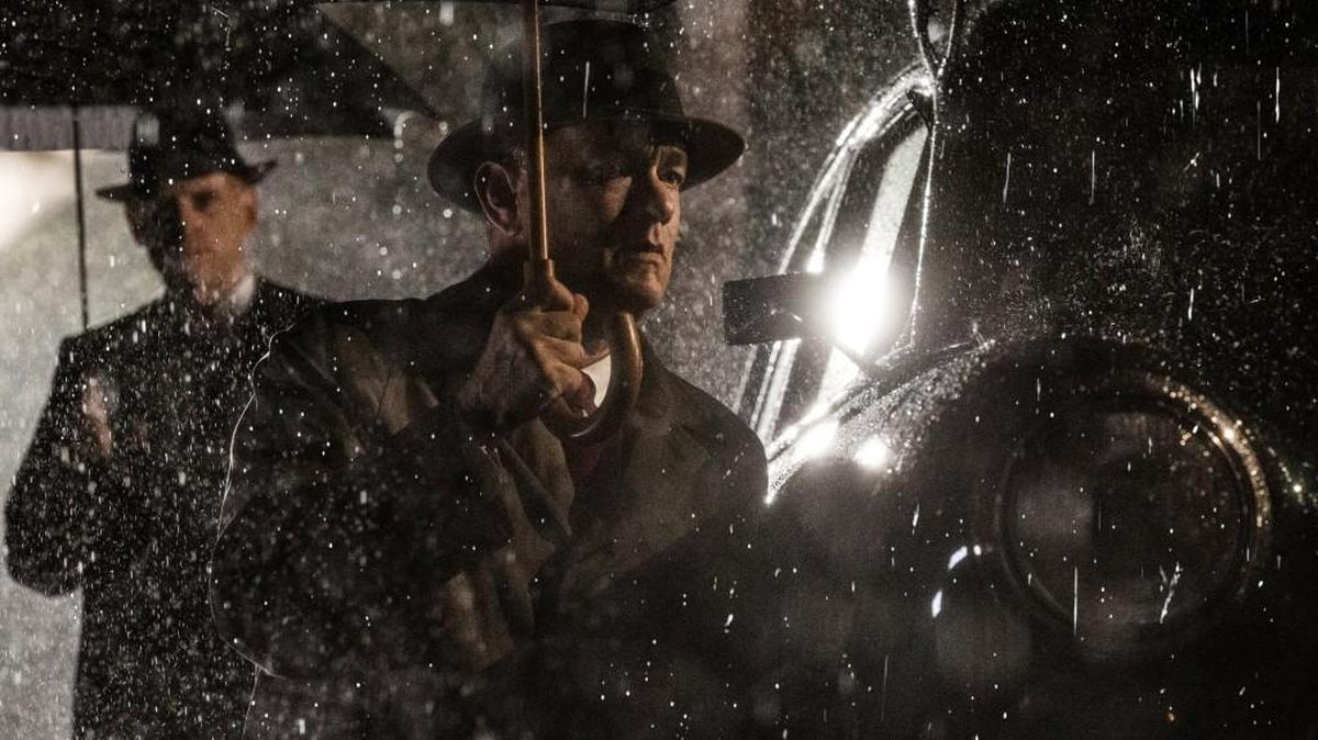
In this image released by Disney, Tom Hanks appears in a scene from “Bridge of Spies.” 
