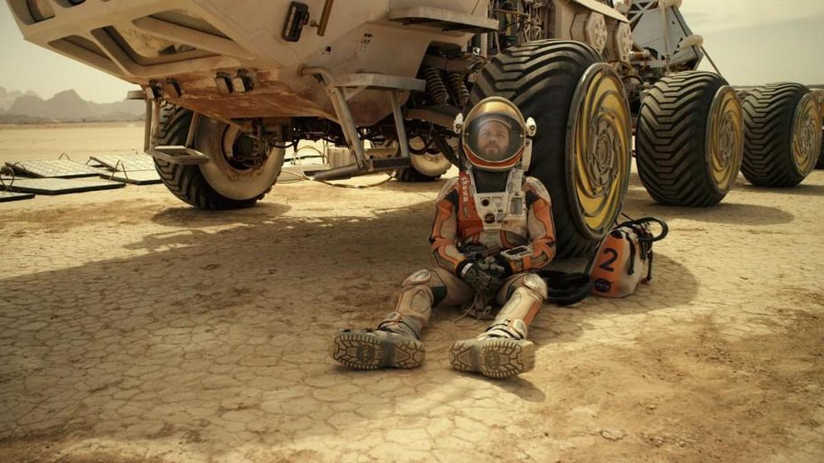 
Matt Damon stars in “The Martian.”
