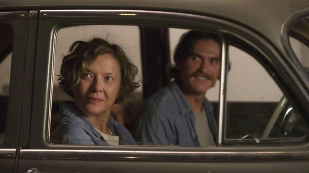 Annette Bening, left, portrays a 55-year-old single mother in 1979 Santa Barbara in “20th Century Women.” Billy Crudup plays a handyman.