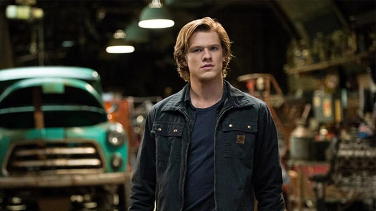 Lucas Till plays Tripp, a rebel teen befriended by a monster in ‘Monster Trucks.’
