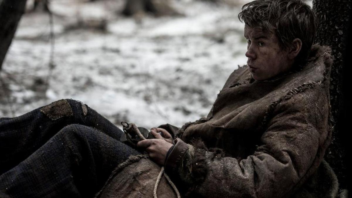 Will Poulter portrays Jim Bridger in “The Revenant.”