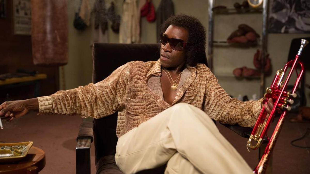Don Cheadle plays Miles Davis in “Miles Ahead.”