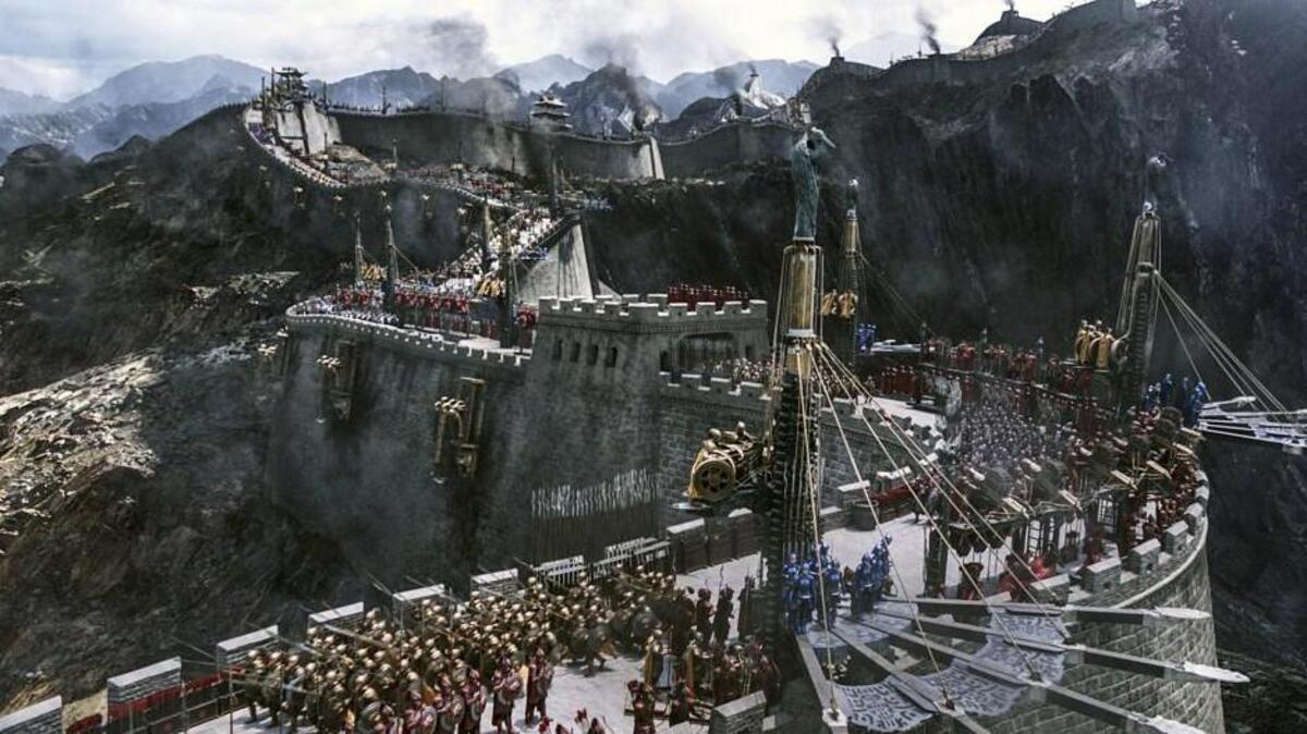 “The Great Wall” — and its namesake — is 5,500 miles long, it took 1,700 years to build (which doesn’t bode well for other potential walls of this ilk), and there are lots of legends. This is just one of them with Matt Damon fighting space dinosaurs off the Great Wall.