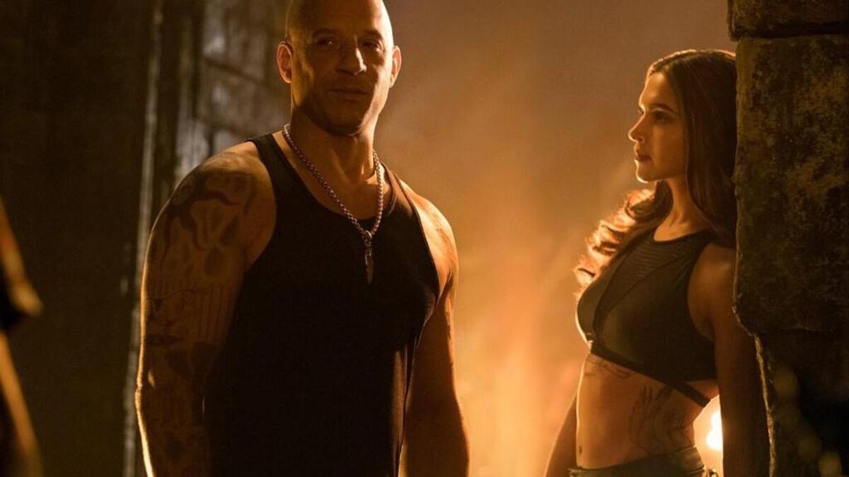 Vin Diesel and Deepika Padukone in “xXx: The Return of Xander Cage.”