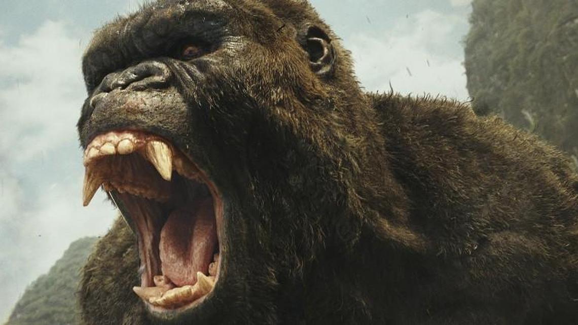 There’s no love story in this ‘Kong,’ just lots of rampaging by the big beast