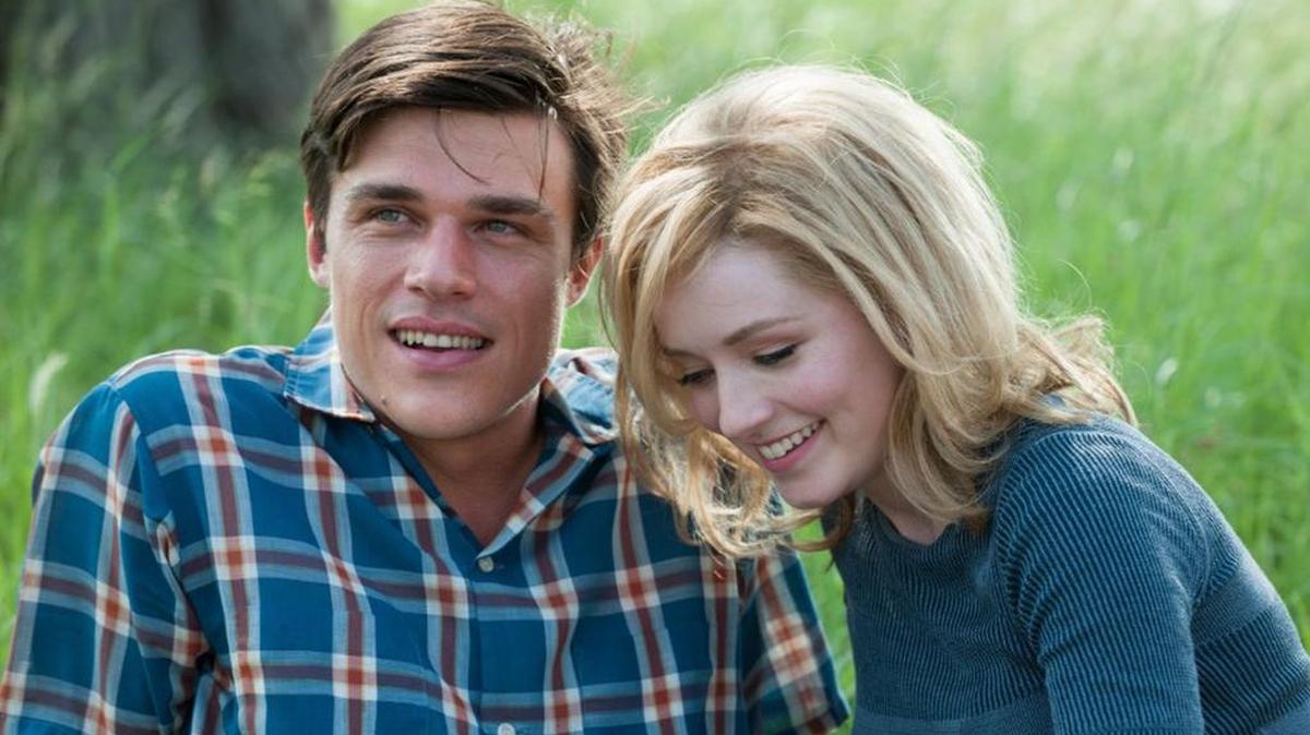 Finn Wittrock as Feddie Steinmark and Sarah Bolger as Linda Wheeler in Clarius Entertainment’s “My All American.”