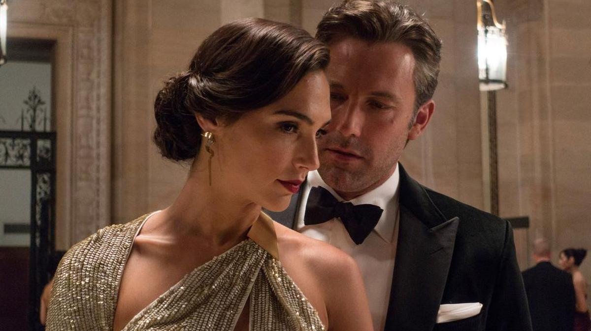 Gal Gadot, left, and Ben Affleck are another dynamic duo in the action adventure film “Batman v Superman: Dawn of Justice.”
