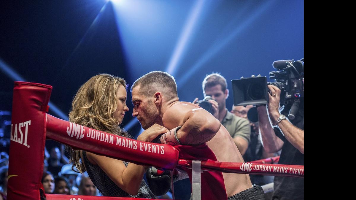 
Rachel McAdams plays the wife of Jake Gyllenhaal’s star boxer, Billy Hope, in “Southpaw.”
