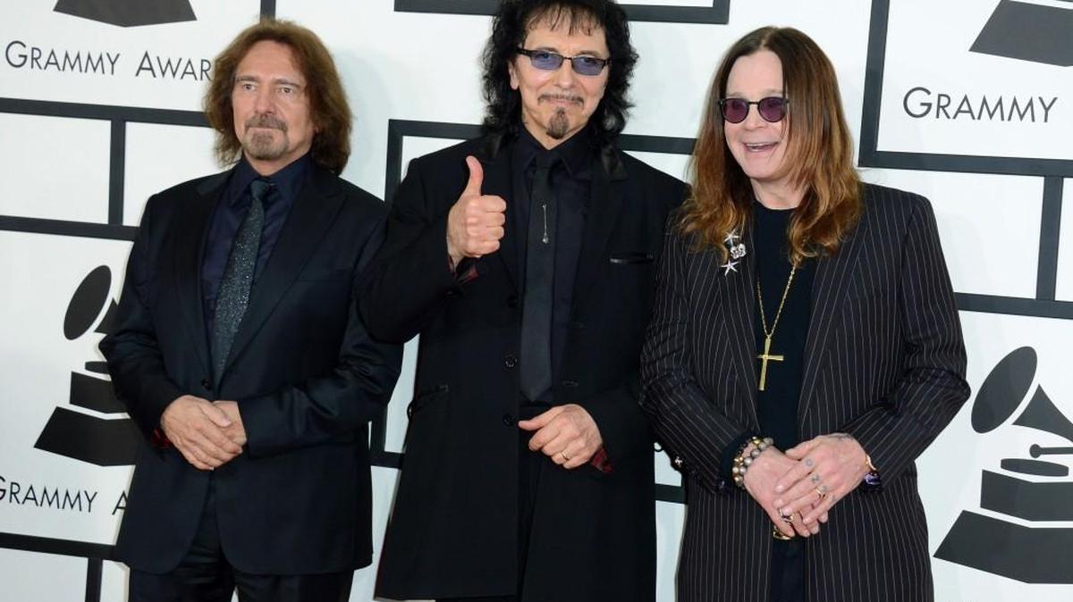 
Geezer Butler, from left, Tony Iommi and Ozzy Osbourne of Black Sabbath.
