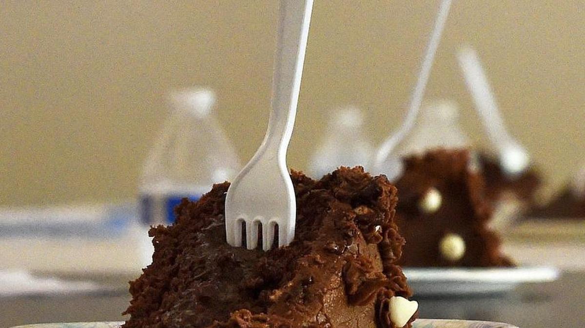 Some of the entries in the 2016 chocolate cake baking contest at the Thurston County Fair.