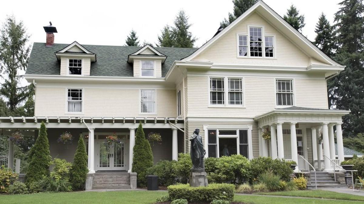 The historic Schmidt House in Tumwater shown on Tuesday, Aug. 9, 2016. The home was built in 1904 for Olympia Brewing Company founder Leopold Schmidt and his wife Johanna, and will be the location for a local history talk on Oct. 19.