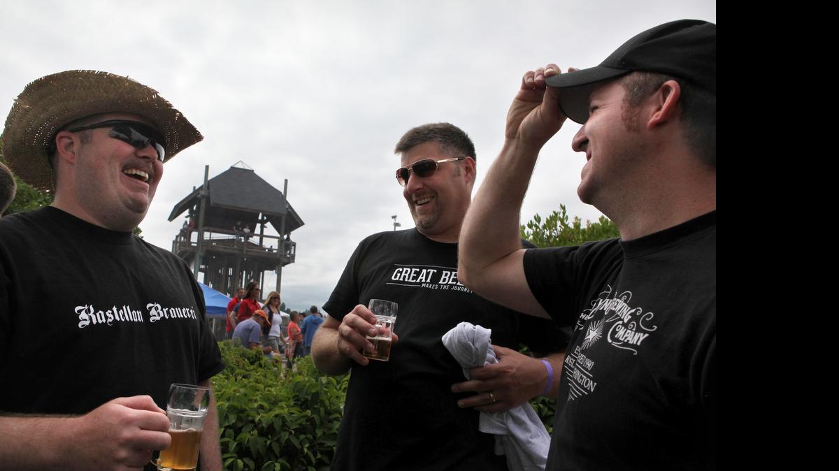 
 Enjoy beer tastings at the annual Olympia Brewfest
