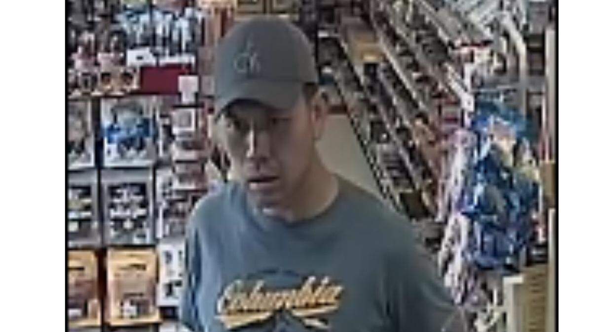 Yelm police are asking for the public’s help in finding a man who allegedly tried to use counterfeit money, then became angry and stole a phone.