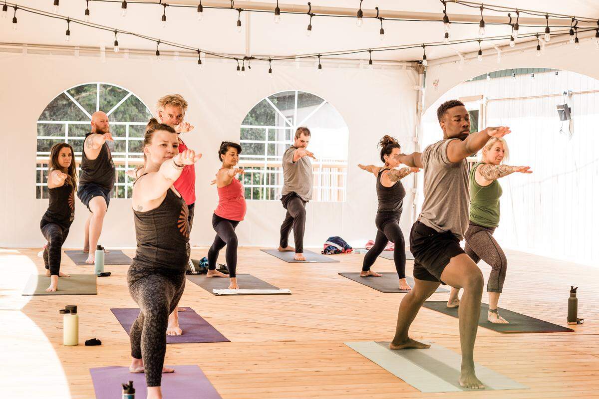 True Self Yoga has opened an outdoor event space.