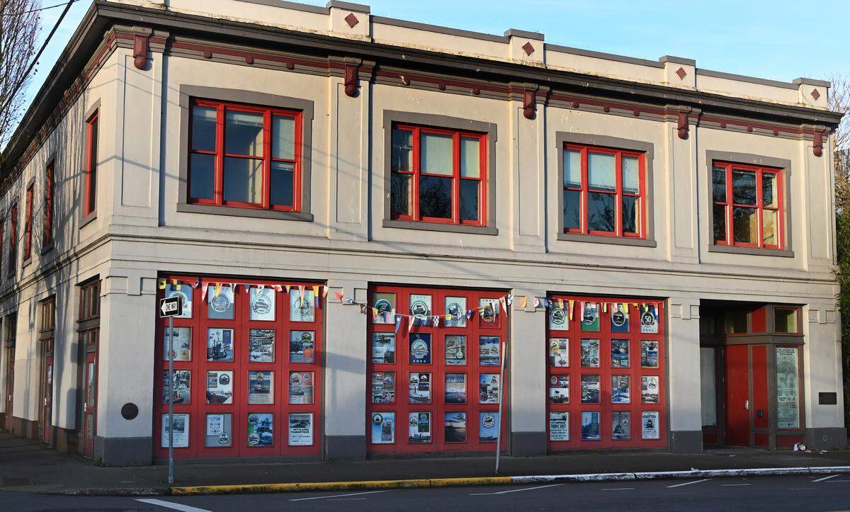 Former Olympia Fire Station at 108 State Ave. Olympia Dec. 21, 2023