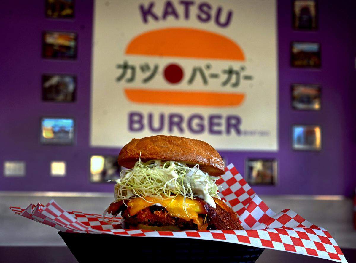 Using a variety of ingredients blending Far East and West tastes, the Ohayou Gozaimasu burger is a customer favorite at Katsu Burger locations. The Lacey store is operated by co-owners Jay Jung and Isabell Shin.