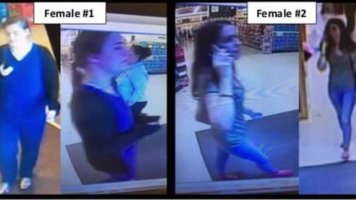 The Thurston County Sheriff’s Office is asking the public to help identify two women accused of first-degree theft.