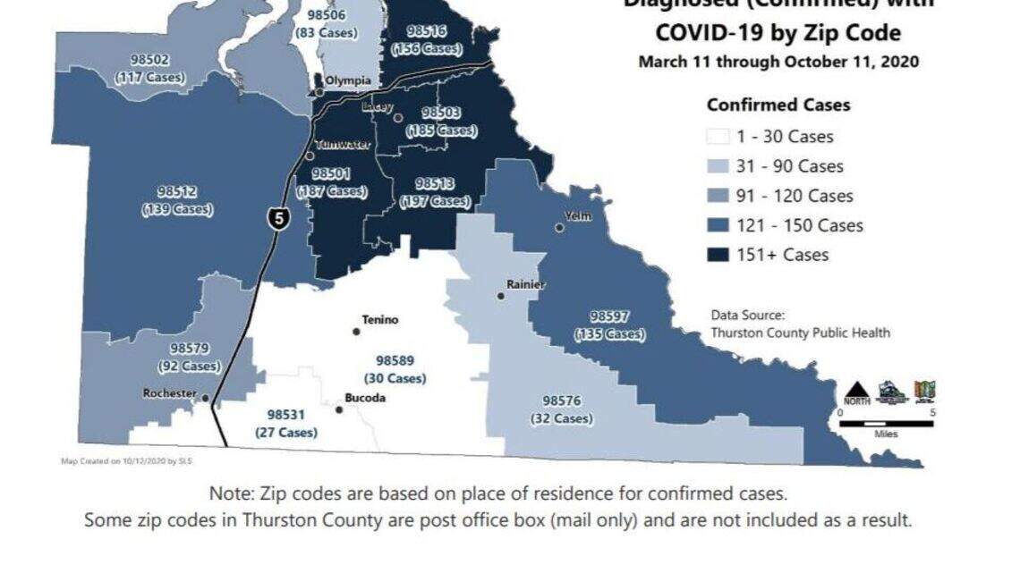 15 new cases of COVID-19 reported Tuesday as Thurston  approaches ‘high’ transmission