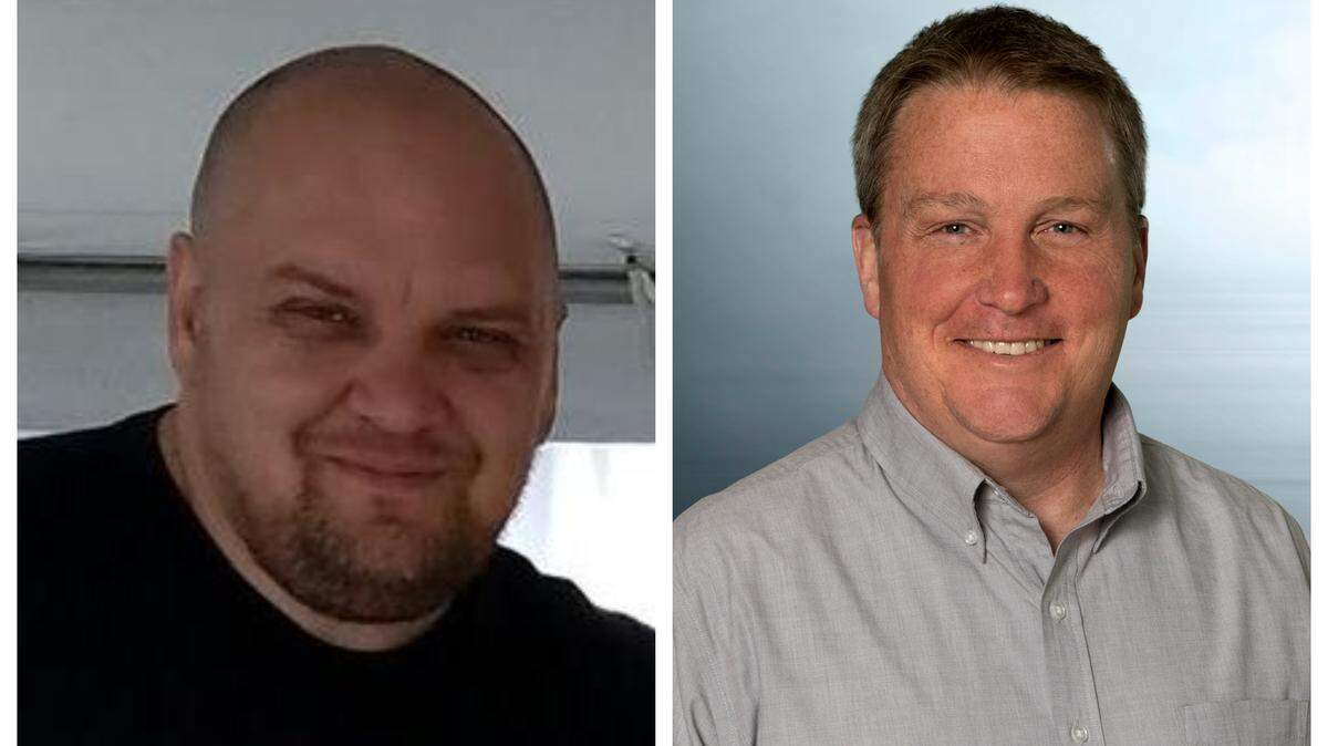 Sports consultant, Troy Kirby (left) and Realtor, Ed Kunkel, Jr., are running for Lacey City Council.