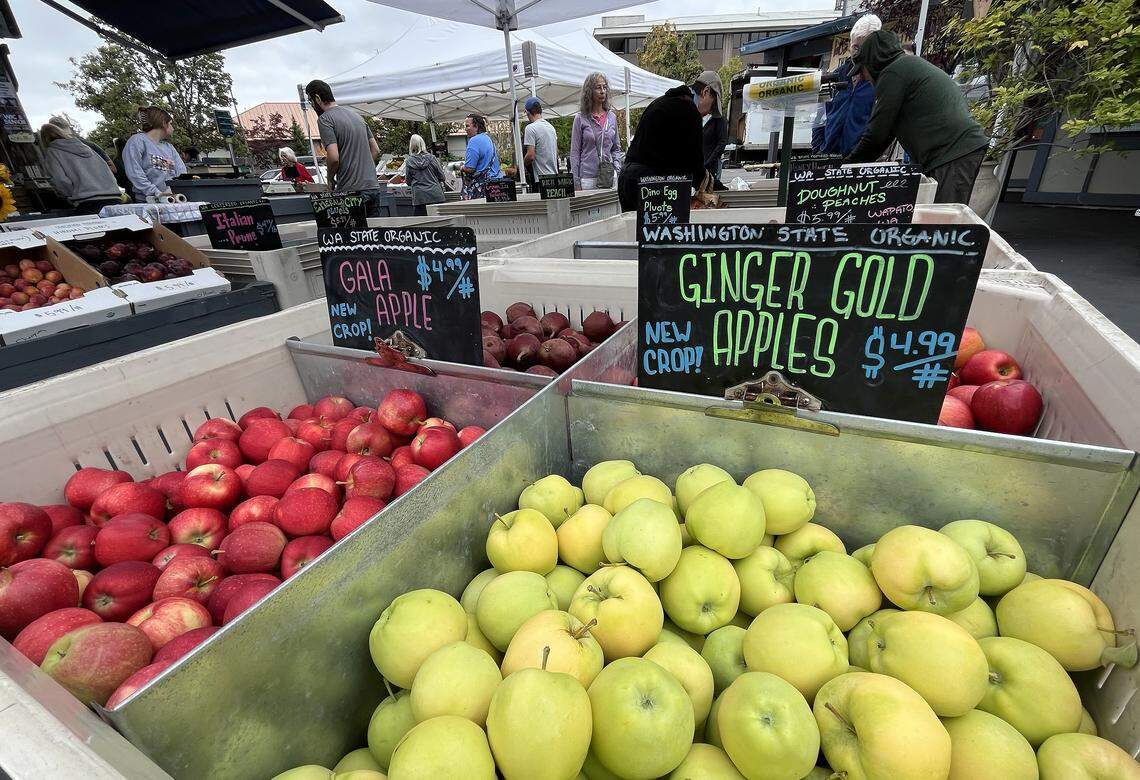 The Fresh Approach produce stand has been a fixture at the Olympia Farmers Market for years, and it will be there on Saturday, Aug. 9, to help the market celebrate its 50th anniversary with a full schedule of activities.