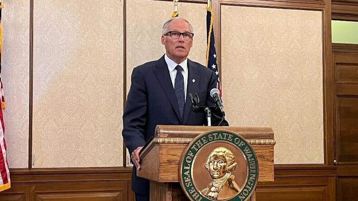 Gov. Jay Inslee announces that all remaining emergency orders related to the COVID-19 pandemic will be rescinded on Oct. 31.