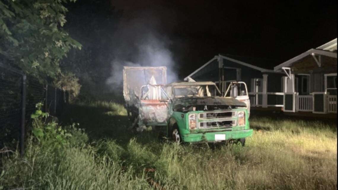 Olympia police seek information about fire that damaged truck earlier this month