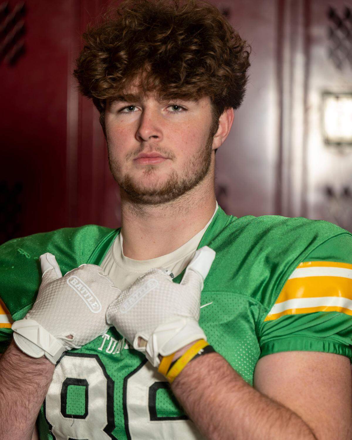 Tumwater’s Austin Terry photographed at Mount Tahoma High School on Monday, Dec. 20, 2021.